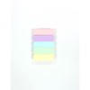 Fusen All-Over Glue Rounded Corners Pastel, 0.6 x 2.0 inches