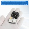 sourcing map PTC Refrigerator Starter Relay 4.7 Ohm 3 Pin