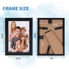 WIFTREY 18 Pack 3.5x5 Picture Frame Black, 3.5 x 5