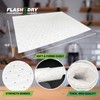 FlashDry Oil Absorbent Pads – High Absorbency of Oil-Based Liquids,