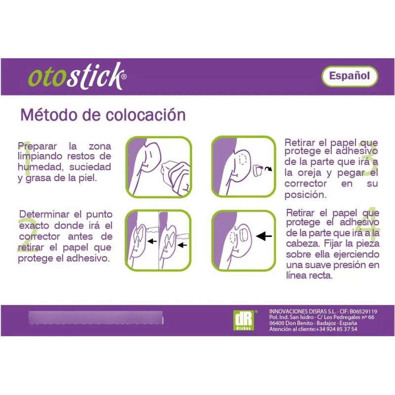 Otostick Adulto Corrector Estético De Orejas