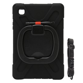 Tablet Shockproof Case Tablet Protective Shell with Hand Strap Stand Shoulder Strap for Tab A7 Lite 8.7in for T220 T225