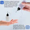 Augeny 3PCS Needle Tip Glue Bottle, 30ML Blunt Needle Tip