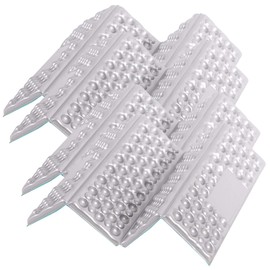 REDCAMP Foam Hiking Seat Pad, Foldable Z Ultralight Sitting Pad for Camping Backpacking Stadium Outdoor, Blue 4pcs