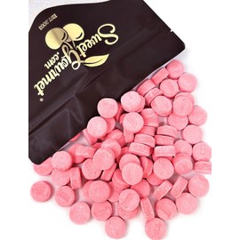 SweetGourmet Pink Wintergreen Lozenges, 2 Pound Bulk Bag, Canada Mints Gluten-Free Fat-Free Candy