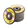 WELDINGER Serrated Disc 125 x 22.23 K80 Abrasive Mop Discs