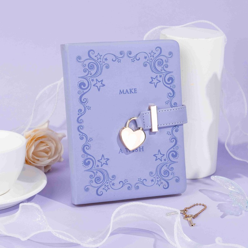 CAGIE Girls and Boys Diary with Lock and 2 Keys