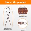 luwrevc Strap Compatible for Longchamp Mini Bag, Leather Purse Straps