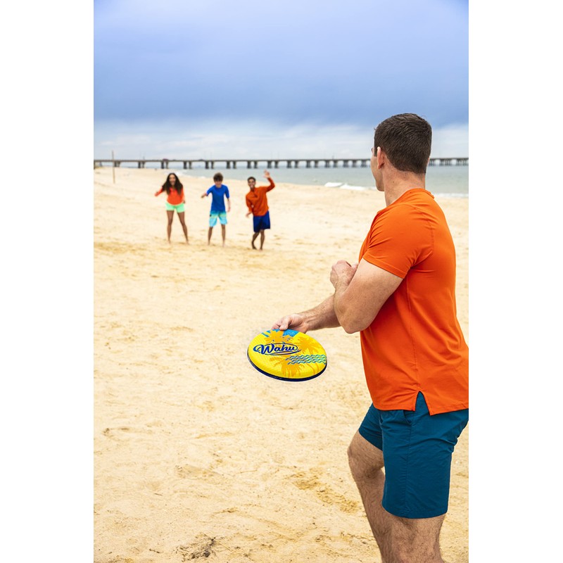 Wahu Aqua Disc - Blue | 100% Waterproof Flying Disc