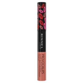 Rimmel London Provocalips 16hr Kiss-Proof Lip Color - Two-Step Liquid Lipstick to Lock in Color and Shine - 710 Kiss-Off, .14 fl.oz.