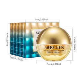 MERCILEN Caviar Collagen Moisturizing Cream, Deep Moisturizing & Nourishing Skin Care Cream, Professional Skin Care Product for Women - Specification: 1 box, net weight: 70g