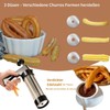 MUSLONG Churrera with 3 Nozzles in Different Shapes, Churrens for