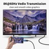 Poyiccot USB Type C Extension Adapter, 40Gbps Type C Extension