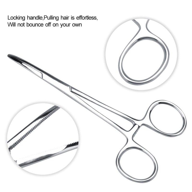 Pet Ear Locking Forceps Dog Ear Hair Puller Pet Groomers