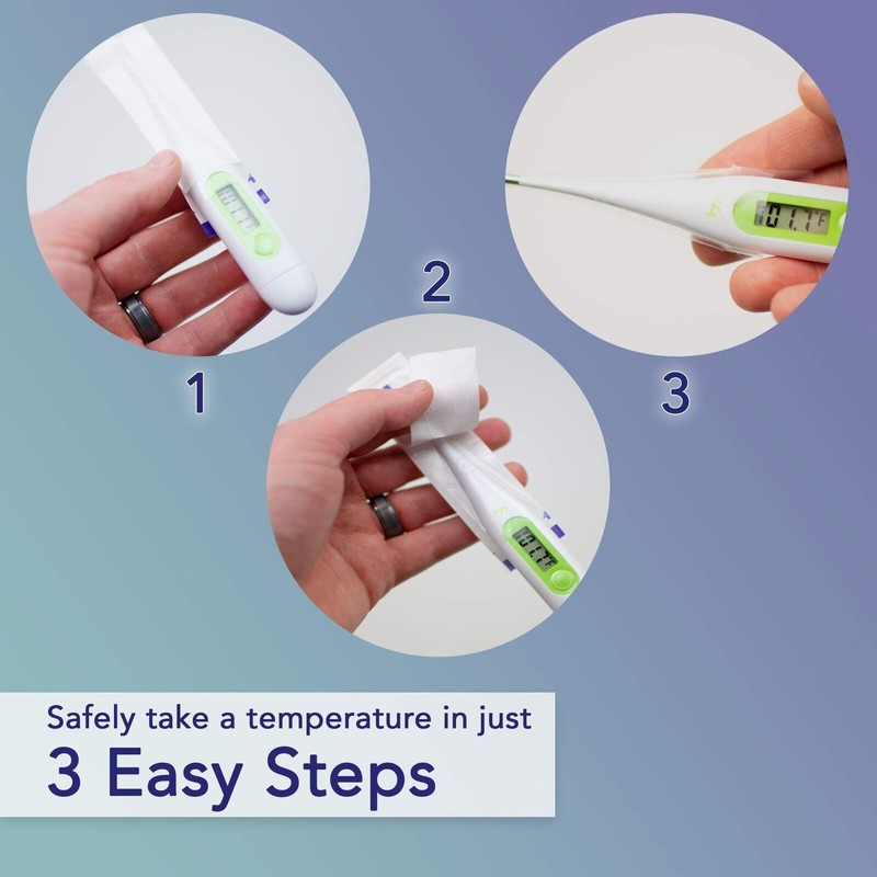 Aqulius 500 Pack Probe Covers for Oral & Digital Thermometer