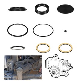 Replace for Sheppard M100 M90 Power Steering Gear, Sector Shaft Seal Kit, 5545741/5544881, 9 Pack