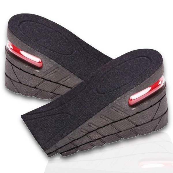 Schuherhöhungen für Herren oder Damen, unsichtbare Einlegesohlen, Absatzhöhe, 3 Schichten