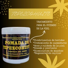 Pomada De Tepezcohuite Regeneración Y Cuidado De La Piel