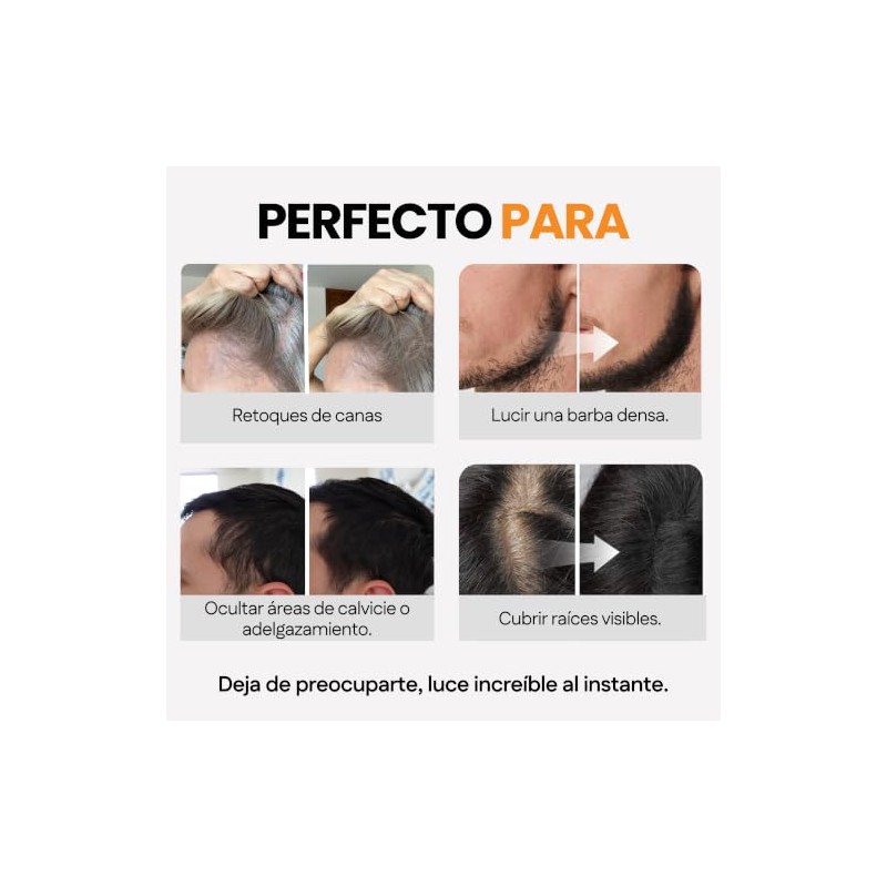 Henrys Polvo para Retocar Raíces Castaño Oscuro 10g, Define Línea