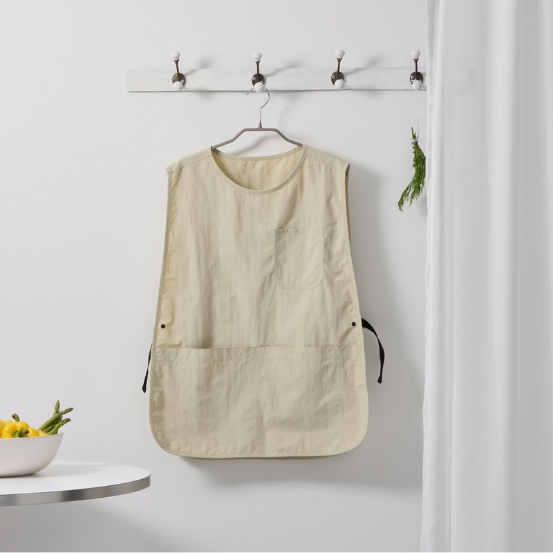 JAJU [JAJU/자주] Crispy Square Vest Apron_75_Beige
