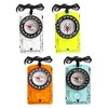 Flintronic 4Pcs Navigation Compass, Multifunctional Hiking Compass, Waterproof Pocket Compass