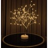18'' Tabletop Decoration Copper Wire LED Light Tree (Warm White)