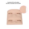 Lash Mannequin Head with with 3 Pairs Replacement Eyelids Realistic