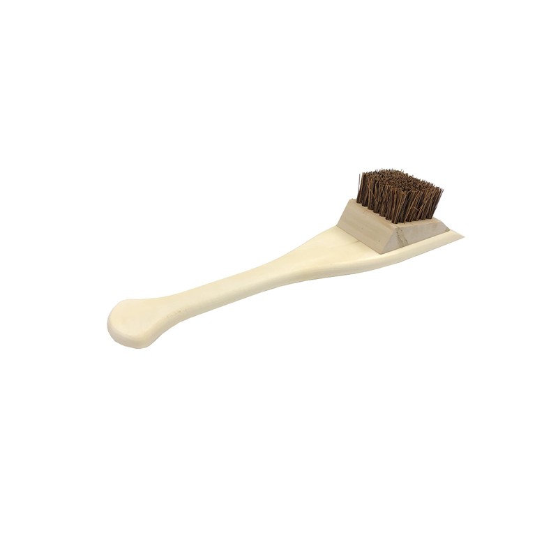 BBQ Wooden Scraper with brush