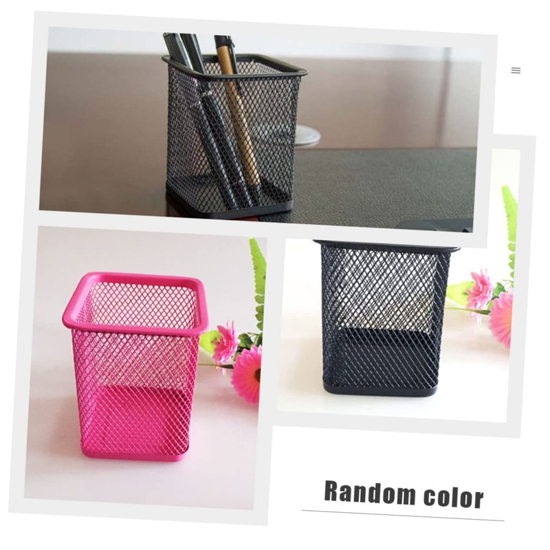 GRIRIW 1Set Metal Pen Holders Office Desk Organizer for Stationery
