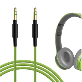 Geekria Audio Cable Compatible with Beats Solo 2, Solo 3, Solo 4, Studio 2, Studio 3, Studio Pro, Executive, Mixr, Pro Headphones Cable, 1/8" (3.5mm) to 3.5mm Replacement Stereo Cord (4 ft /1.2 m)