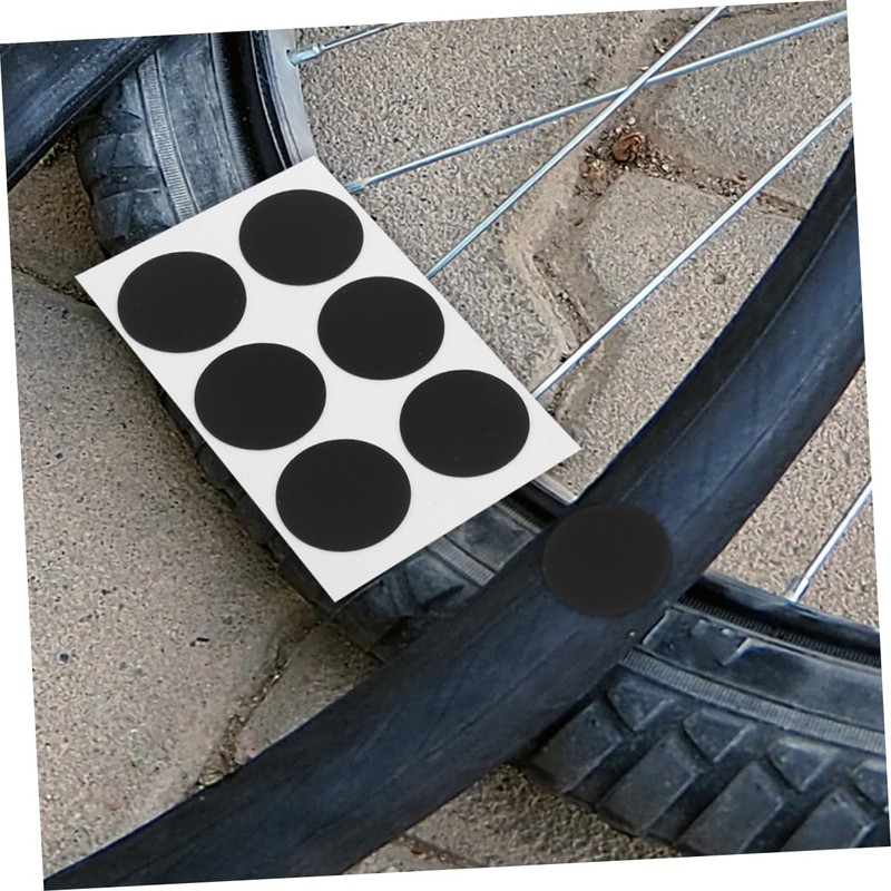 NOLITOY 18pcs Bike Tire Repair Patch Kit Durable Patches for