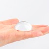 SWTHONY 2pcs 1.6inch Crystal Dome Magnifying Paperweight, Reading Magnifier Glass