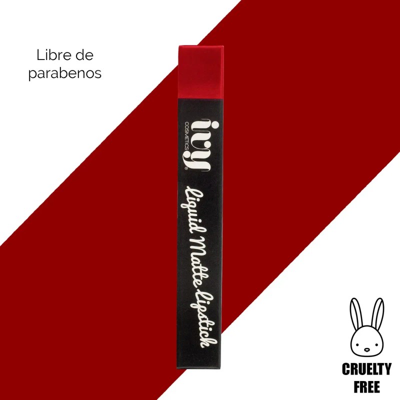 Labial Liquido Mate Indeleble Ivy Larga Duracion