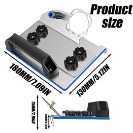 Angle Grinder Tool with Stand for 45 Degree Chamfering, Angle Grinder Stand, Adjustable Angle Grinder Bracket for Cutting Ceramic Stone ﻿