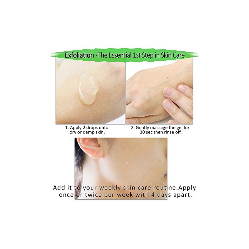Exfoliating Peel Gel with with Tea Tree & Glycolic Acid