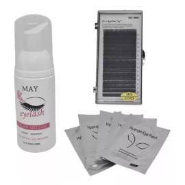 May Kit Para Aplicación De Exteniones De Pestañas May