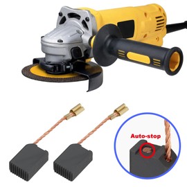 EMSea 4 Pairs of Carbon Brushes 6.3 x 10 x 14 mm Compatible with DeWalt D28153 D28154 D28155