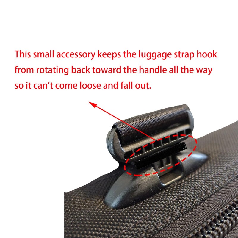 SPANSEE 3 PCS Luggage Strap Lock Compatible with Briggs and