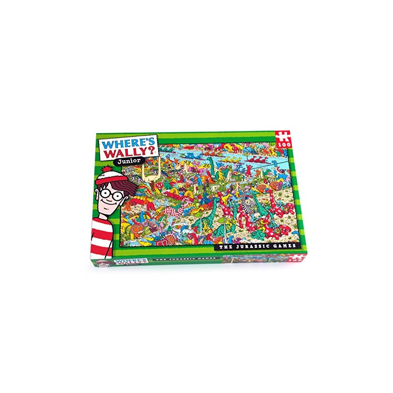 Wheres Wally Junior The Jurassic Games 100 Piece Puzzle