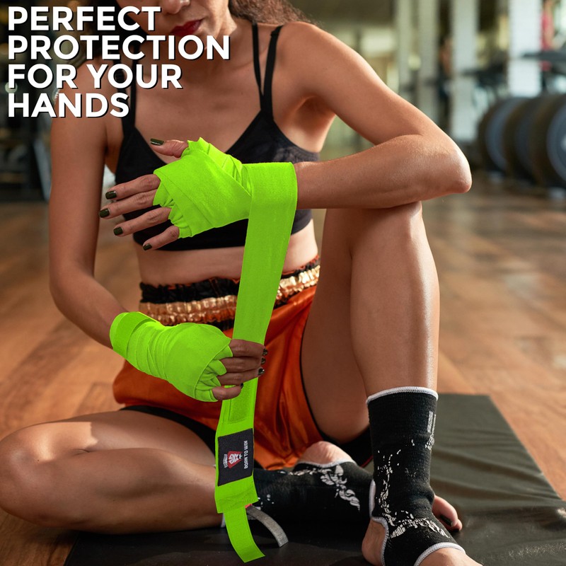 Born To Win Hand Wraps Boxing Inner Gloves With Wrist