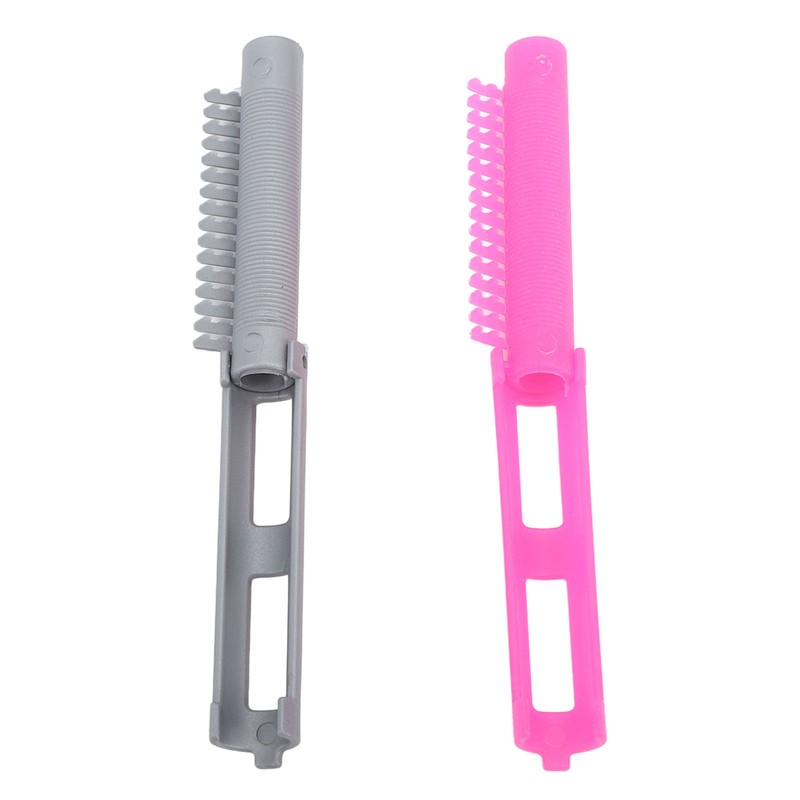 50Pcs Hair Perm Rod Rugged Hook Teeth Hollow Out Versatile