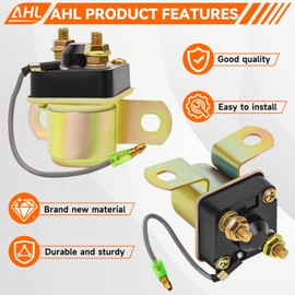 AHL Starter Solenoid Relay Compatible with Polaris Trail Boss 250 325 1985-2002 ATV