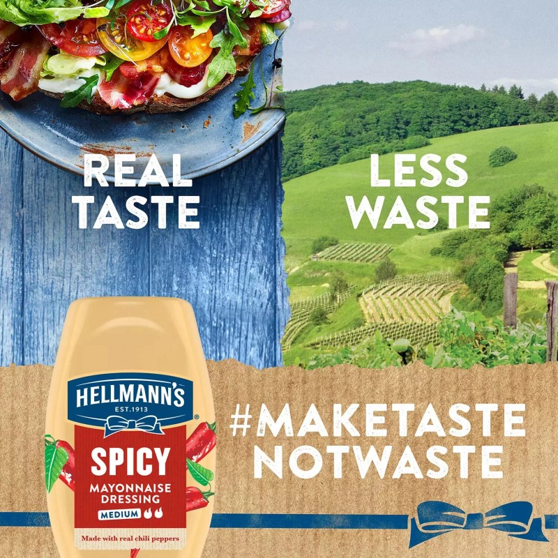 Hellmann's Spicy Mayo Squeeze 25 oz., 2 pk.
