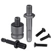 Yakamoz 3pc Drill Chuck Adapter - 3/8-24 UNF Mount Thread,