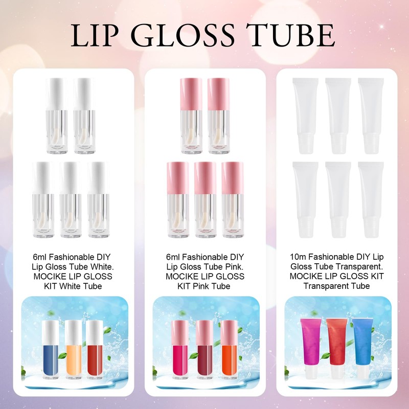 MOCIKE DIY lip gloss making kit for Girl Gifts -