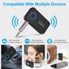 1Mii Bluetooth 5.3 Music Receiver for Car/Home Stereo, Aux Bluetooth