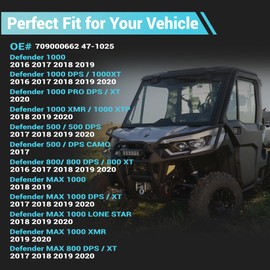 709000662 Fuel Pump Assembly, Compatible With Can-Am Defender 500/500R, HD5, 800/800R, HD8, 1000/HD10 Max, Pro DPS, XT, XTP, XMR, MR, Lone Star 2016-2021, Replaces# 47-1025