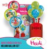 Party Factory Heidi 10 x paper plates, disposable plates, colourful,