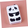jojofuny 10pcs Panda Shaped Erasers Creative Multi Function Writing Accessories