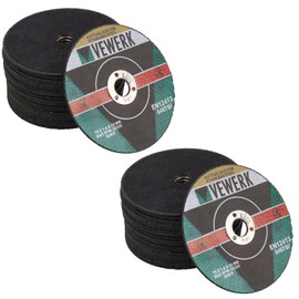 3” 75mm Stainless Steel Cutting Grinding Discs for Air Cut Off Tool 1.6mm 50 Pack